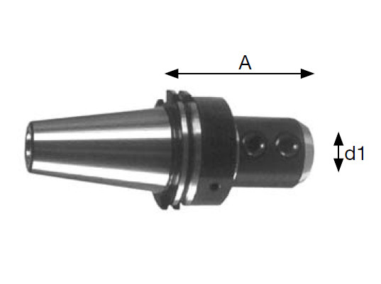 Fräseraufnahme MAS BT 50 Ø 32 mm