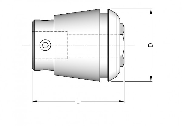 Tapping collet ER 32 Ø 9,0 mm, length compensation