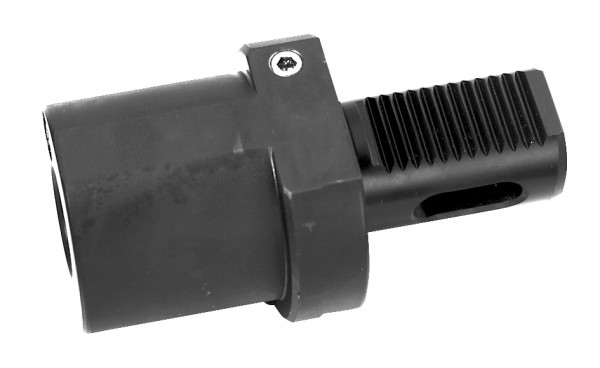 VDI 25 Morse taper holder, MT 1, type F