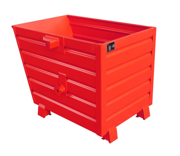 Stapelkipper Typ BSK 70 lackiert feuerrot RAL 3000