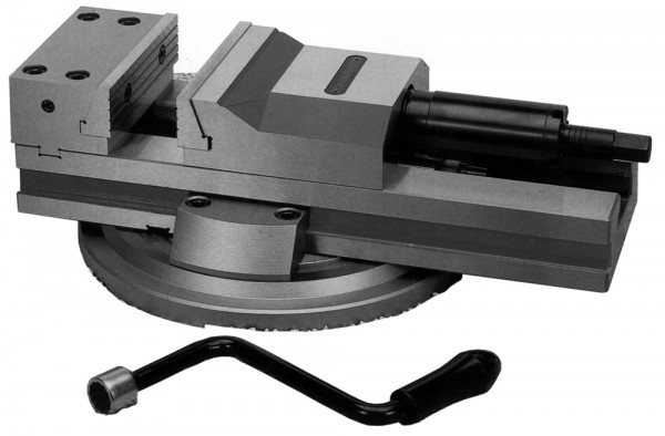 Precision vice with pull-down jaws type ISP.81-200