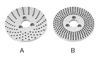 Dividing plates set, suitable for type UT