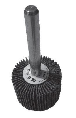 Rotating abrasive tool Ø 40 mm / grain 60