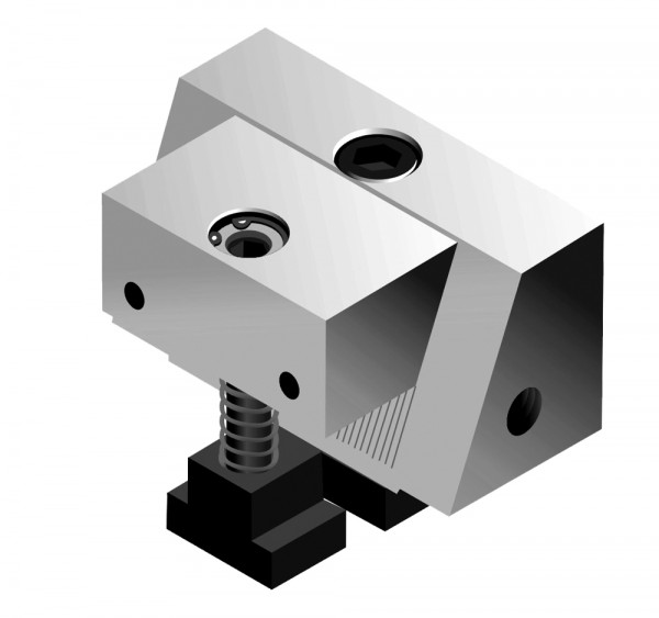 Movable jaw, enlarged, for multiflex vice MFS 50