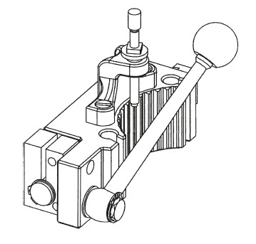 Rückzugsstahlhalter BFI für Innengewinde