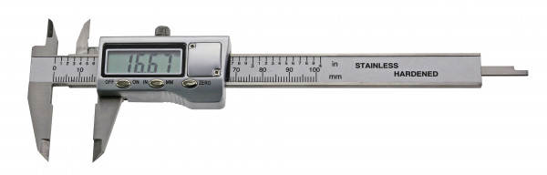 Digital pocket caliper small 0-100 mm DIN 862