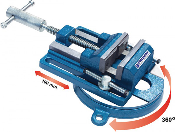 Maschinenschraubstock 100 mm, drehbar