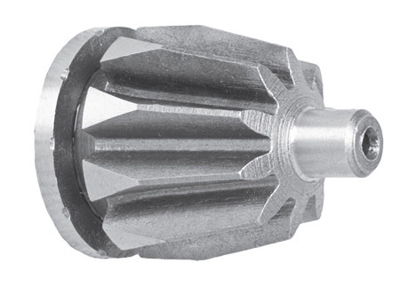 Pinion for cast iron/steel scroll chucks Ø 100 mm