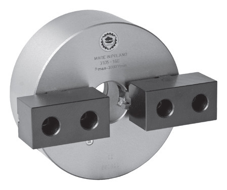 Zweibacken-Drehfutter DIN 6350 Typ 3105-200
