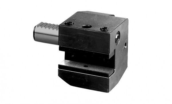 VDI 40 axial tool holder, left-hand, type C2