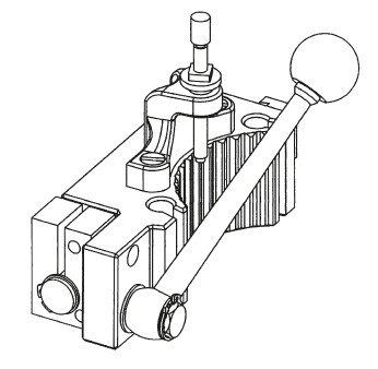 Thread-cutting device BFE for external thread