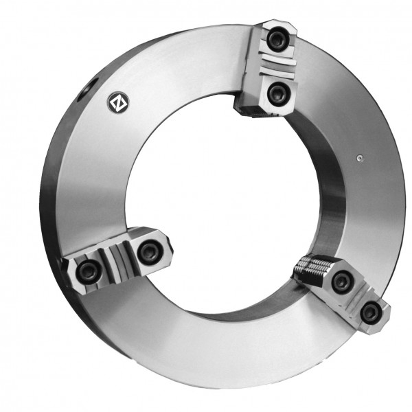 Dreibacken-Drehfutter mit großer Bohrung Ø 508 mm