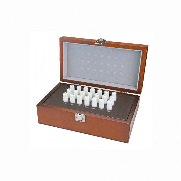 Pin gauge set Ø 7,00 - 8,00 length 70 mm 21 pcs/set