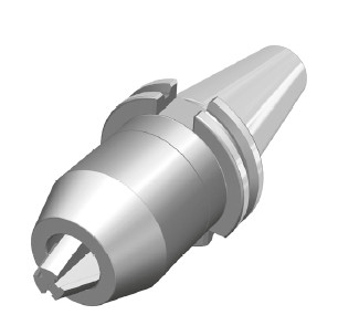 Universal drill chuck, DIN 69871 SK 40, 1-16 mm