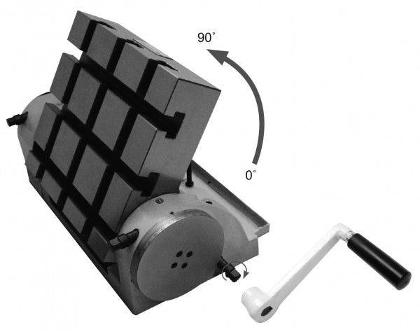 Heavy-duty tilting plate SSP-270, 90° 