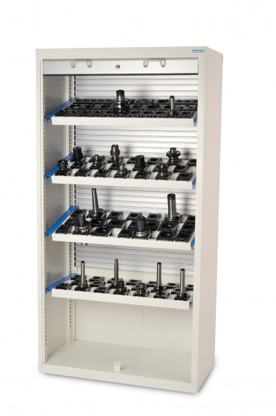 CNC- Rollladenschrank mit Kunststoff- Rollladen