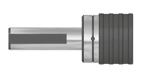 Gewindeschneidfutter zylindrisch Ø 25 mm, M3-14
