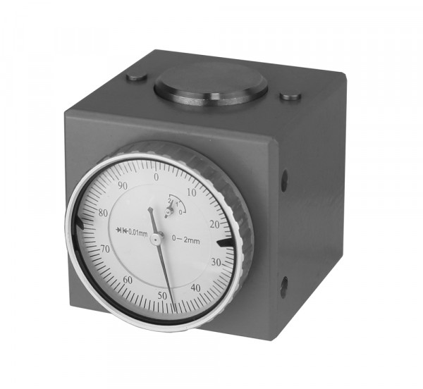 Zero adjuster with integrated dial indicator
