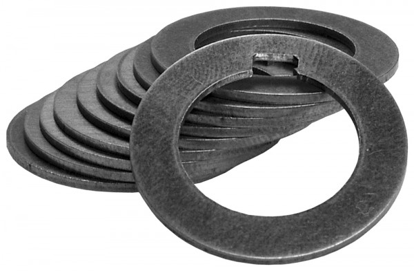 Spacing collars 50 x 0,40 mm, DIN 2084 A