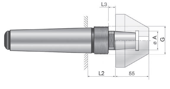 MT base body for fixed adaptor, MT 4
