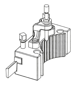 Cutting-off holder T, type BT-K