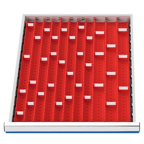 Muldenplatten 46-teilig R 18-24 Schubladennutzmaß 450 x 600 mm
