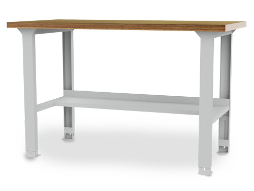 Reihenwerkbank höhenverstellbar B 1500 x T 750 x H 759 - 1059 mm