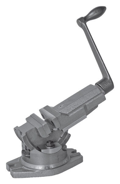 Two angle swivel machine vice Bison type 6530-100