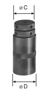 Schraubbock magnetisch, Bereich 67 - 87 mm